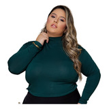 Blusa Manga Longa Meia
