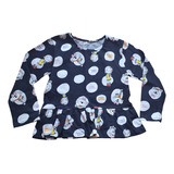 Blusa Manga Longa Mundo