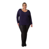 Blusa Manga Longa Plus