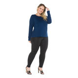 Blusa Manga Longa Plus