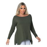Blusa Manga Longa Soltinha