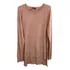 Blusa Manga Longa Tricotzinho Rose Da A/k Casual - Tam G