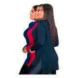 Blusa Manga Longa Vest