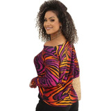 Blusa Manga Longa Viscomalha