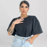 Blusa Manga Morcego Elegante