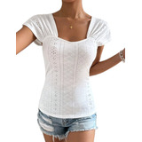 Blusa Manga No Ombro