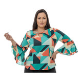 Blusa Manga Sino Plus