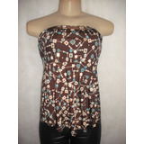 Blusa Marrom Colorida Tqc