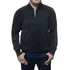 Blusa Masculina De Inverno Suéter 1/2 Zíper Tricô De Algodão