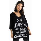 Blusa Max Alongada Estampa