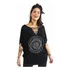 Blusa Max Sobre Legging Estampada Astronomia Gola V Feminia