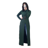 Blusa Maxi Fenda Frontal