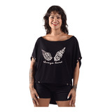 Blusa Maxi Mullet Ilhos