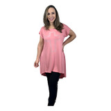 Blusa Maxi Veste Estampa