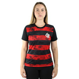 Blusa Mengão Feminino Flamengo Camisa Uniforme Oficial