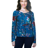 Blusa Menina Enfim Manga