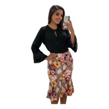 Blusa Moda Evangelica Manga