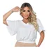Blusa Moda Evangelica Social Duna Curta Elegante Soltinha