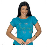 Blusa Moda Evangelica T