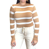 Blusa Modal Importado Listrada