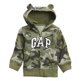 Blusa Moletom Camuflada Gap