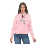 Blusa Moletom Canguru Kpop