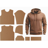 Blusa Moletom Canguru Moldemix