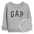 Blusa Moletom Cinza Menino Logo Gap Original (sem Capuz)