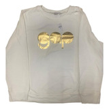 Blusa Moletom Creme Gola