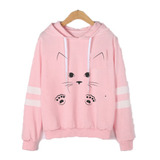 Blusa Moletom Feminino Gato