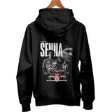Blusa Moletom Homenagem Ayrton