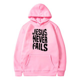 Blusa Moletom Jesus Never