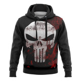 Blusa Moletom Justiceiro Caveira