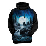 Blusa Moletom Lobo Wolf
