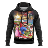 Blusa Moletom Mario Bross