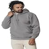 Blusa Moletom Masculina Canguru Logo Polo Wear Cinza Médio G