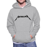 Blusa Moletom Masculino Metallica