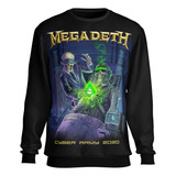 Blusa Moletom Megadeth Rock