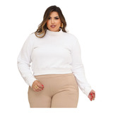 Blusa Moletom Sueter Gola