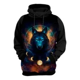 Blusa Moletom Wolf Lobo