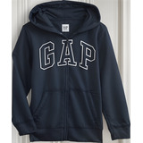 Blusa Moletom Ziper Azul