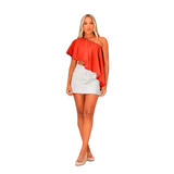 Blusa Mula Manca Babado