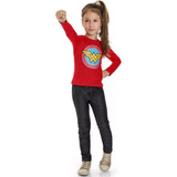 Blusa Mulher Maravilha Manga