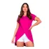 Blusa Mullet Alongada Bata Feminina Estilosa Soltinha Linda