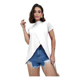 Blusa Mullet Alongada Bata