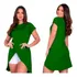 Blusa Mullet Alongada Bata Feminina Estilosa Soltinha Linda