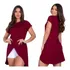 Blusa Mullet Alongada Bata Feminina Estilosa Soltinha Linda