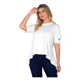 Blusa Mullet Alongada Blusinhas