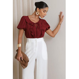 Blusa Nicole Com Detalhe
