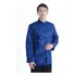 Blusa Oriental Chinesa Azul - Manga Longa